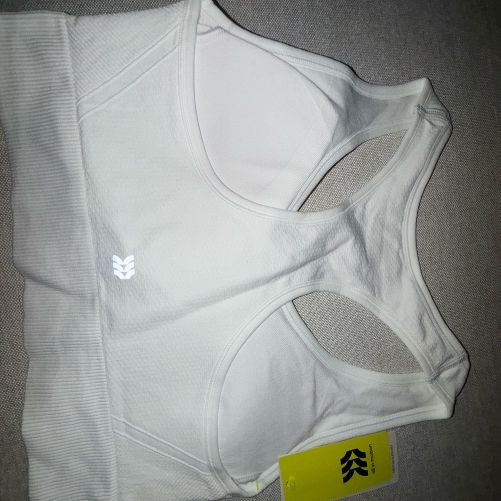 All in Motion Gray Sports Bra with Adjustable Straps - Picture 6 of 9
